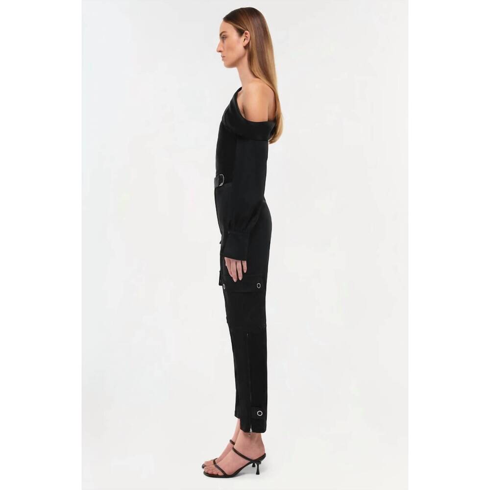 NEW SIMKHAI carolina utility pants in black - Picture 2 of 6